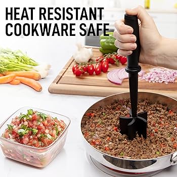 mlstoopidfoodページ Amazon.com: Zulay Kitchen Ground Beef Chopper Tool